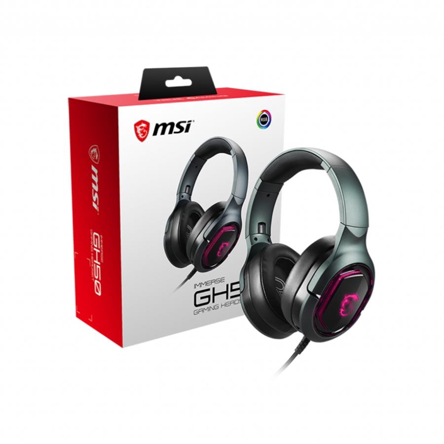 AURICULAR MSI GAMING HEADSET GH50 USB