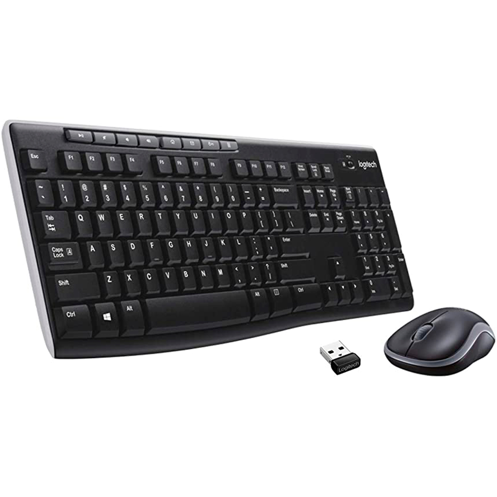 Kit Logitech Mk270 Inalambrico Teclado Mouse Wireless Pc Notebook