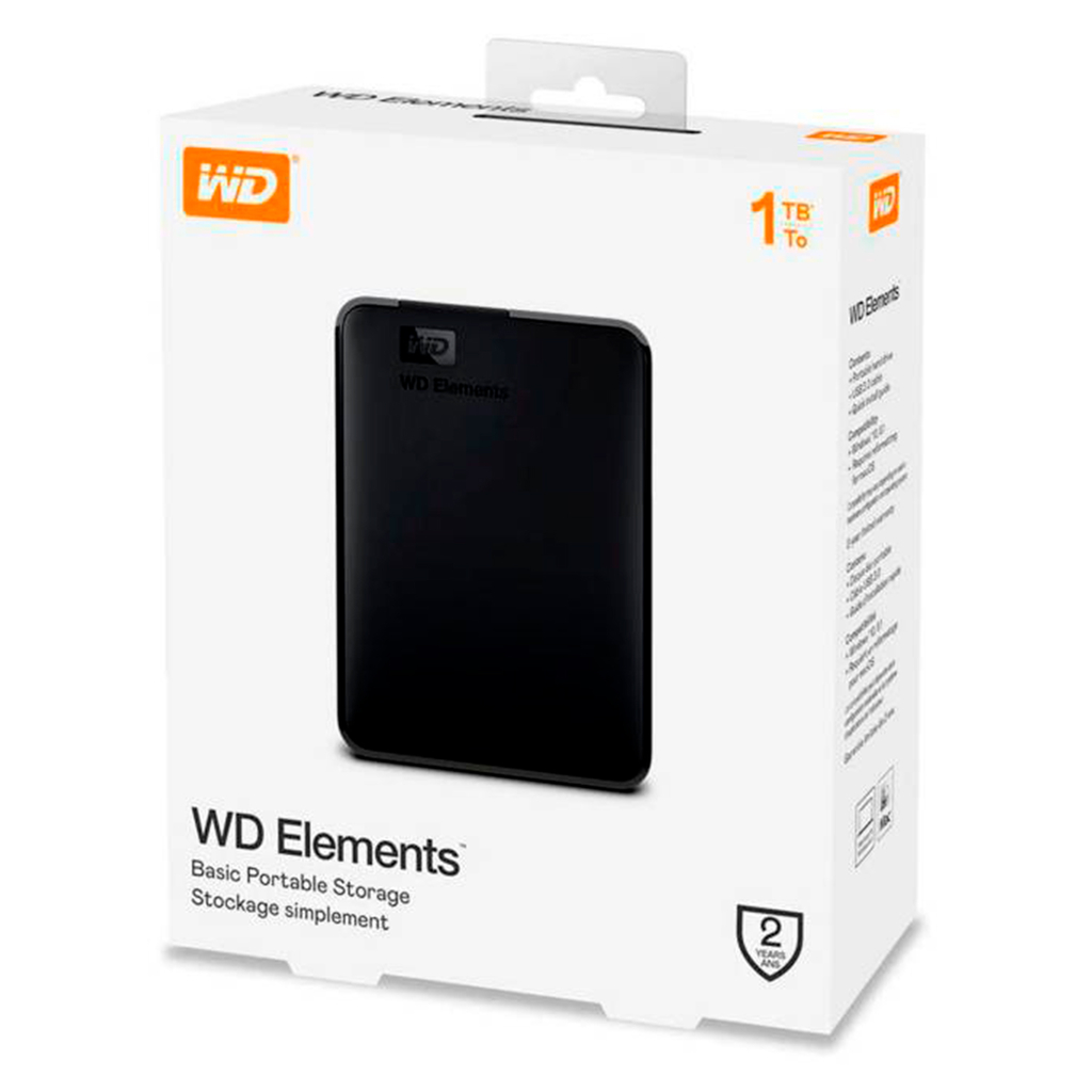 Disco Externo 1Tb WD Elements Pc Notebook