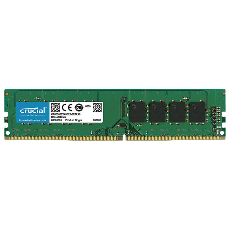 MEMORIA RAM PC 8GB 2666 MHZ CRUCIAL UDIMM DDR4 1.2V