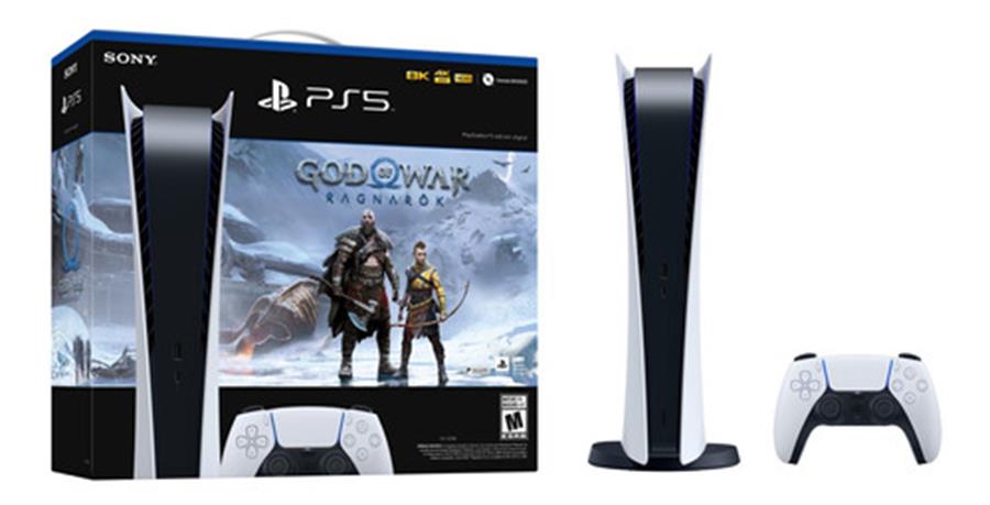 PS5 Consola Edición Digital Bundle GOW Digital