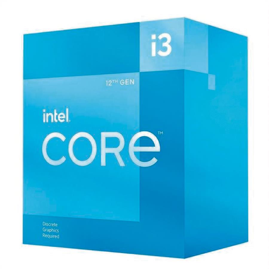 Procesador Intel Core i3 12100F 4.3GHz Sin Video 4 Núcleos