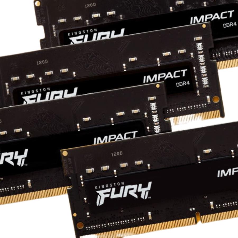 Memoria Ram Kingston Fury Impact 8GB SODIMM Notebook 3200Mhz DDR4