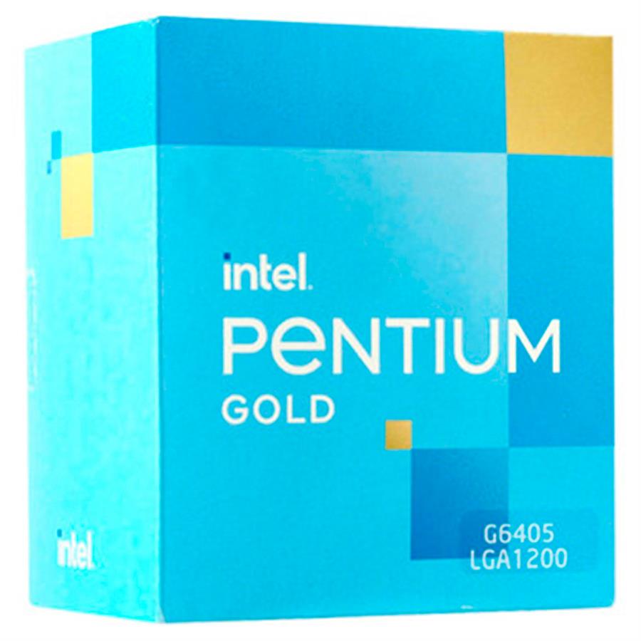 Procesador Intel Pentium Gold G6405 4.1GHz Gráficos Intel UHD 610 2 Núcleos