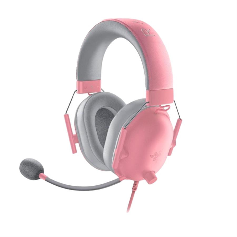 AURICULAR GAMER RAZER BLACKSHARK V2 X QUARTZ PINK