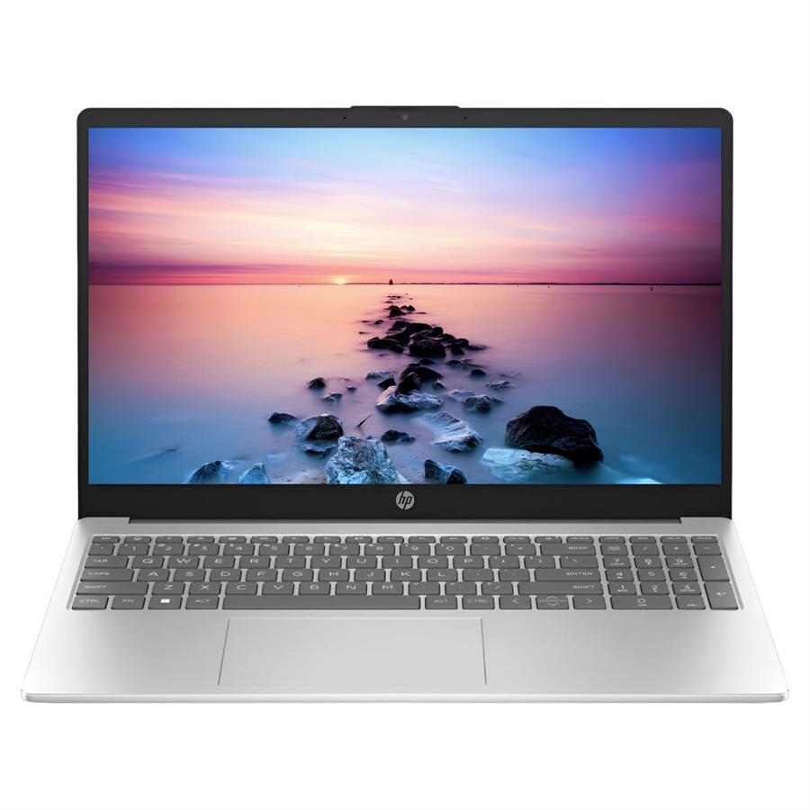 NOTEBOOK HP RYZEN 5 7520U 16GB RAM DDR5 256GB SSD 15-FC0245 W11 15.6" HD TOUCHSCREEN SILVER