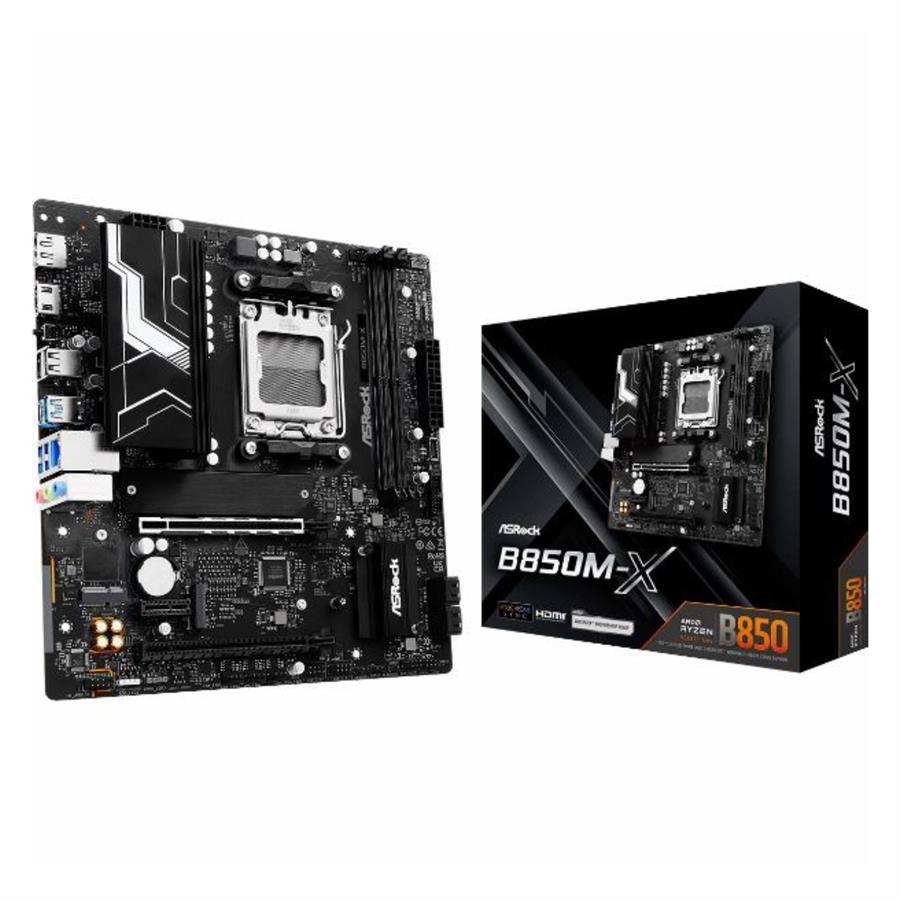 MOTHERBOARD ASROCK B850M-X DDR5 AM5 AMD