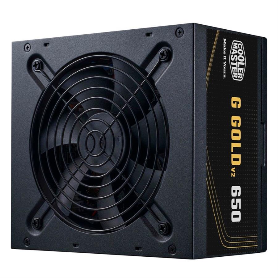 Fuente Cooler Master MWE Gold 650W V3 80 Plus No Modular