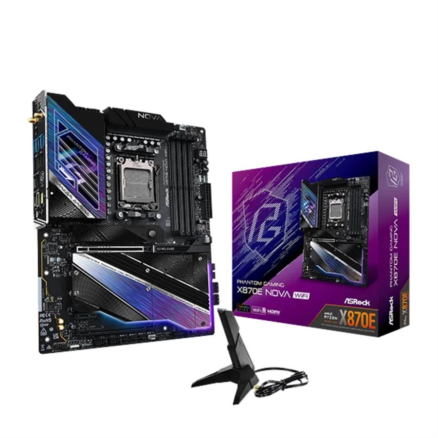 Motherboard Asrock X870E Nova Am5 Ram Ddr5 Amd