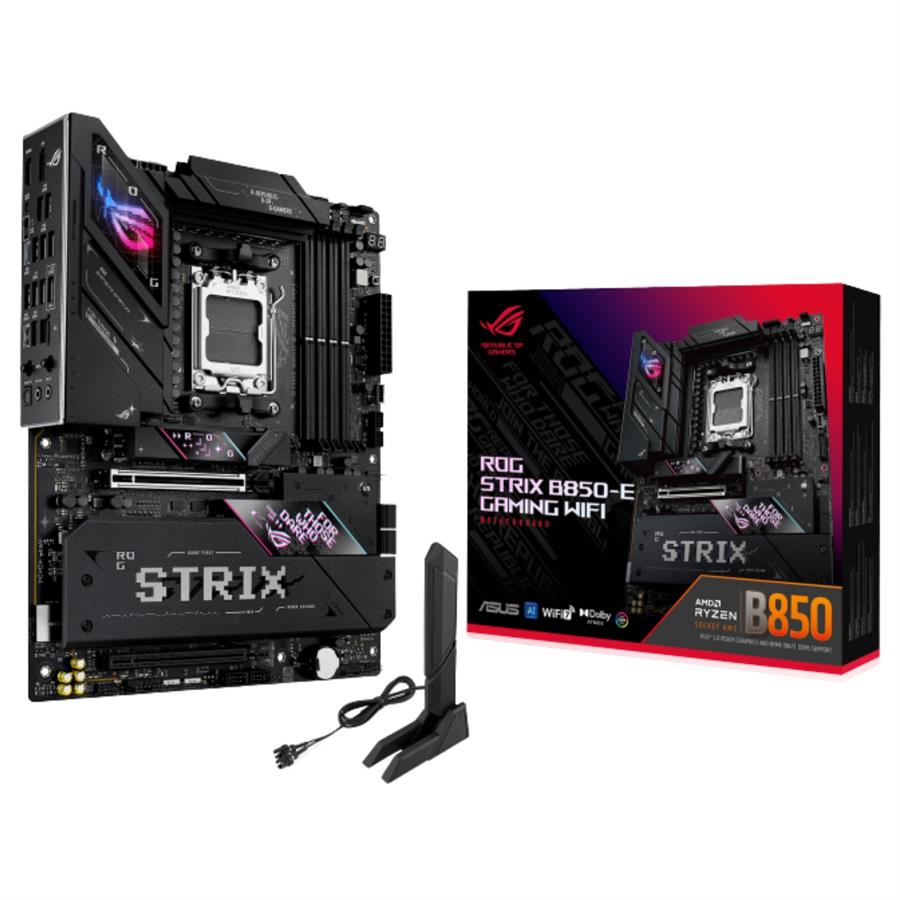 MOTHERBOARD ASUS B850-E ROG STRIX WIFI AM5 DDR5 AMD