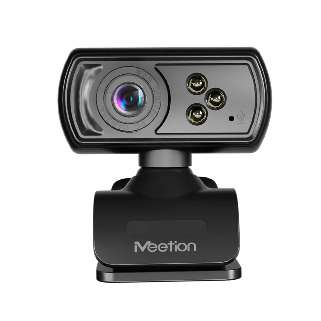 Camara Web HD 720p Meetion CAM500 Webcam Black