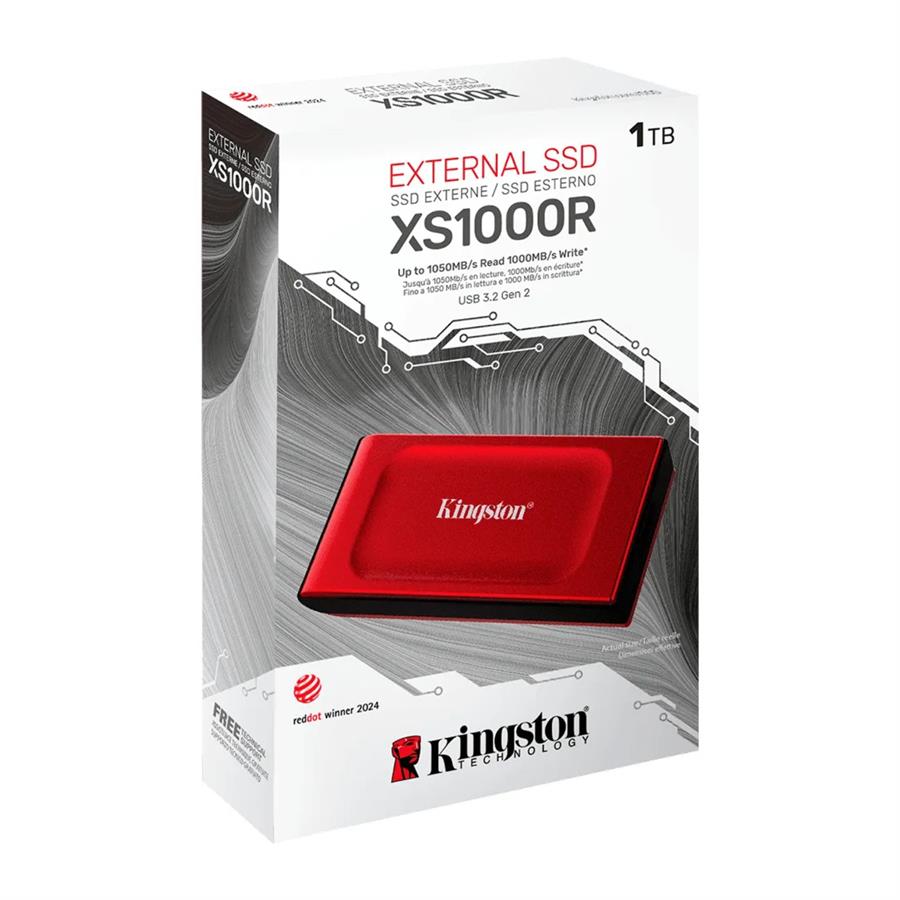 Disco Externo Kingston 1TB SSD XS1000R USB 3.2 Gen 2