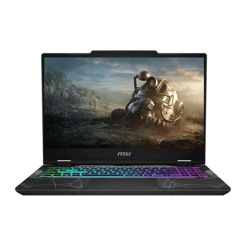 Notebook Msi Gamer Core 7 240H 16GB RAM DDR5 512GB SSD RTX 5060 Cyborg 15 B2RWFKG W11 15.6" FHD 144hz
