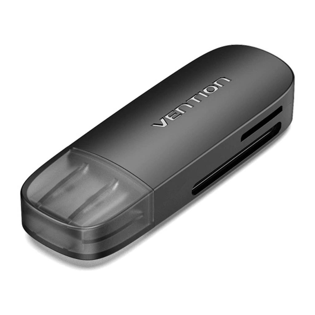 LECTORA DE TARJETA 2 EN 1 USB-A 2.0 SD TF SINGLE VENTION