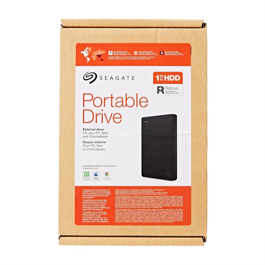 DISCO EXTERNO SEAGATE RIGIDO 1TB HDD 3.0 USB PORTABLE