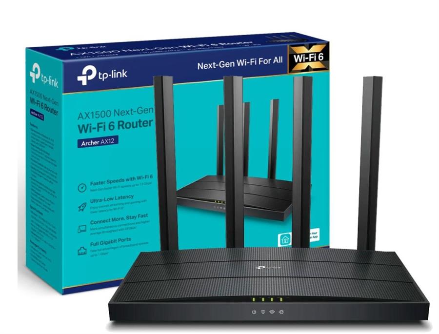 Router TP Link Archer AX12 Wifi 6 AX1500