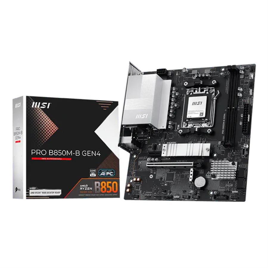 Motherboard MSI Pro B850M-B Gen4 DDR5 Socket AM5
