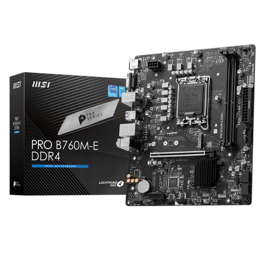 Motherboard MSI Intel PRO B760M-E Lightning GEN 4