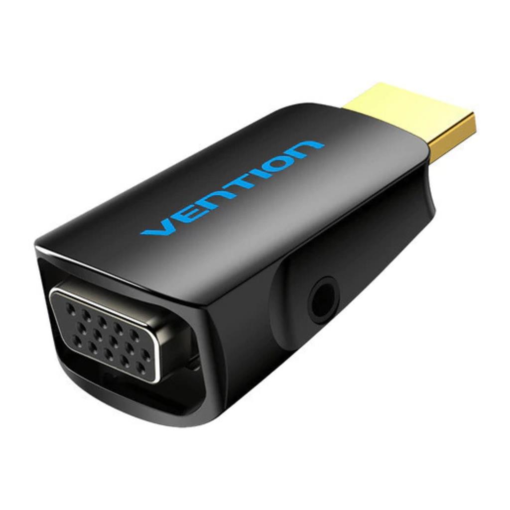 ADAPTADOR CONVERSOR VGA A HDMI C/ AUDIO 3.5MM VENTION