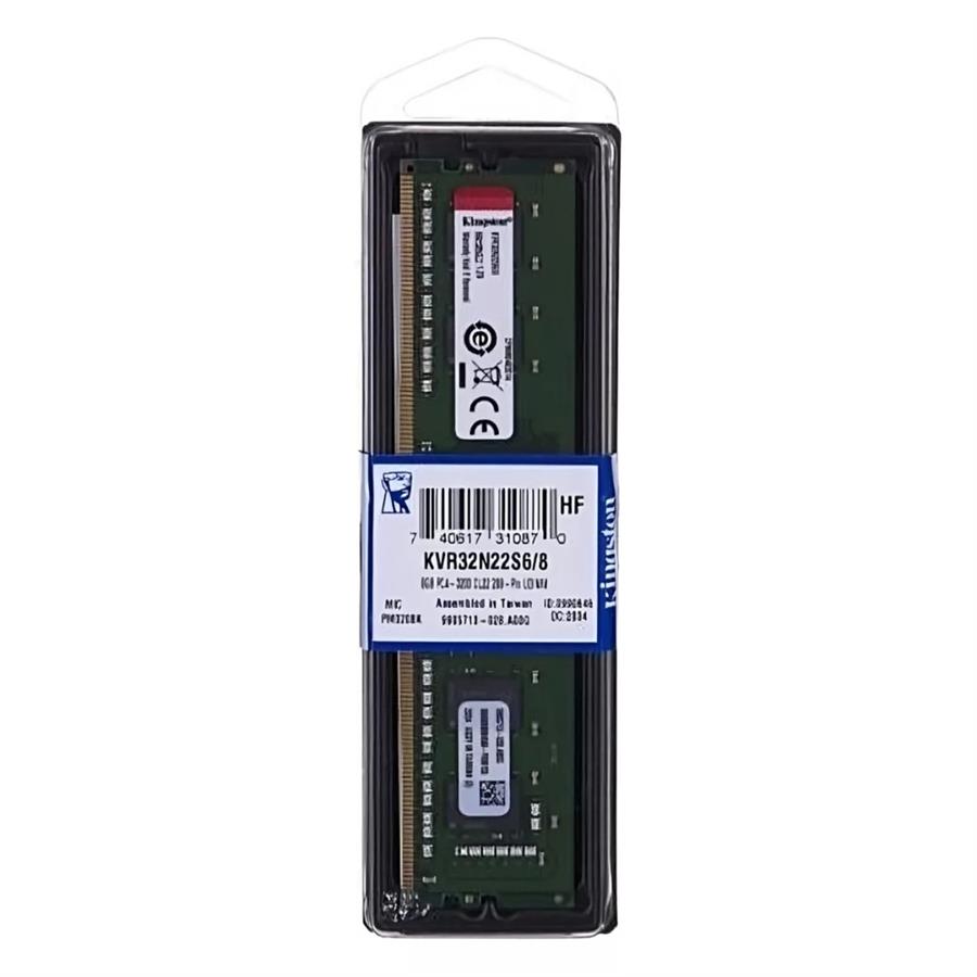 Memoria ValueRAM Kingston 8GB DDR4 3200Mhz CL22 UDIMM