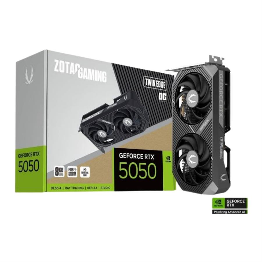 Placa de Video Zotac Rtx 5050 8Gb D6 Twin Edge Dual Fan