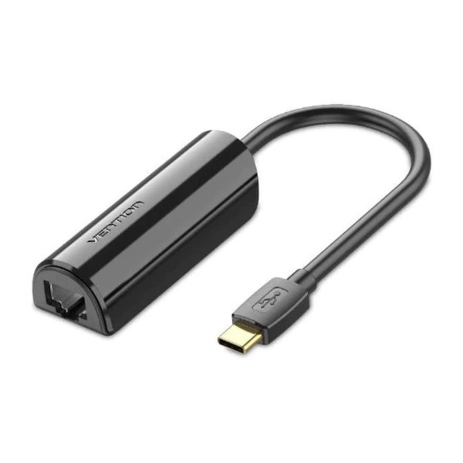 Adaptador USB-C A Red LAN RJ45 Ethernet 100mbps Vention