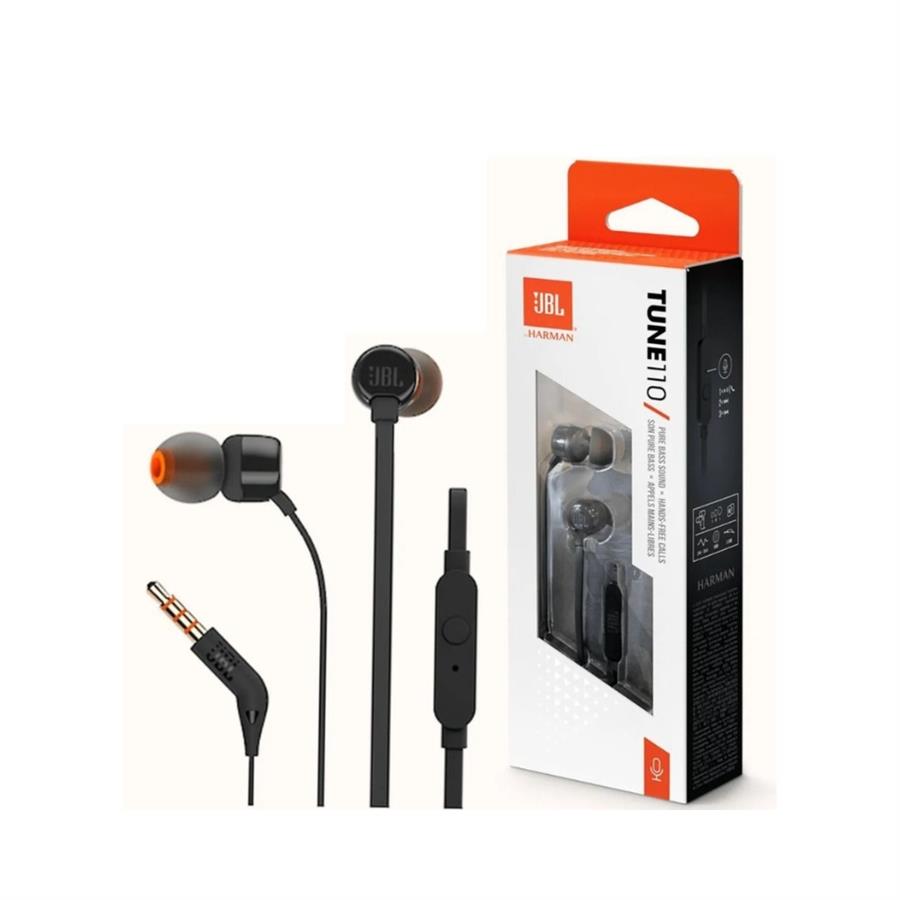 Auricular JBL Tune T110 Negro