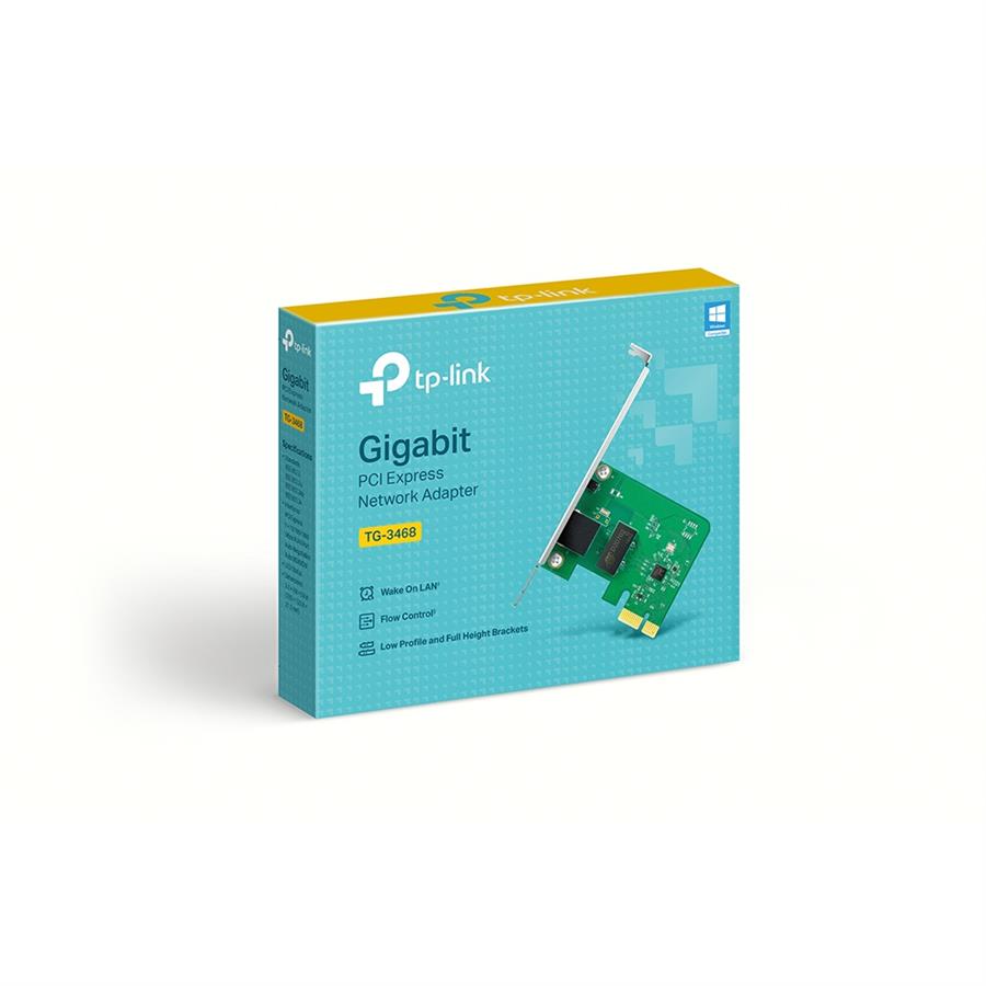 ADAPTADOR DE RED TP-LINK PCI EXPRESS TG-3468 RJ 45