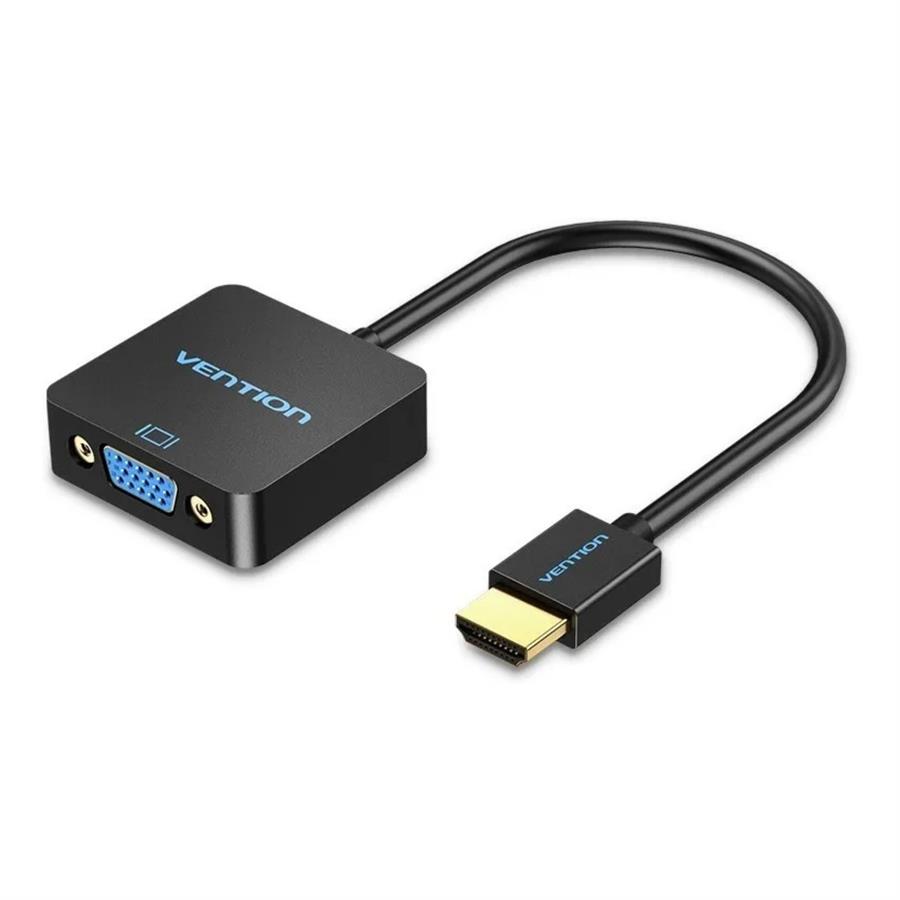 CABLE ADAPTADOR HDMI A VGA MICRO USB Y AUDIO 0.15 M