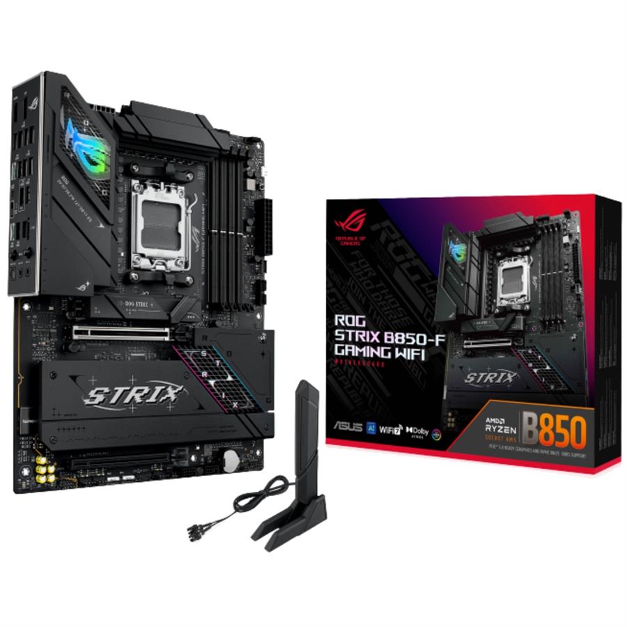 MOTHERBOARD ASUS B850-F ROG STRIX WIFI AM5 DDR5 AMD