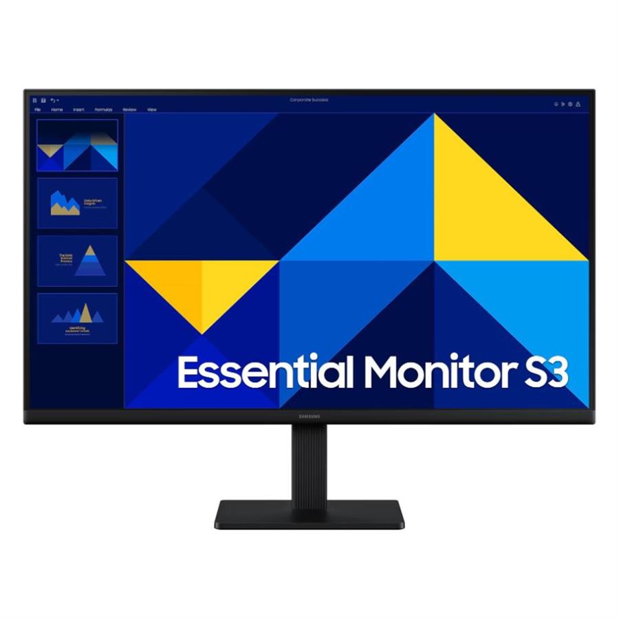 MONITOR GAMER 22" SAMSUNG ESSENTIAL S3 D300 IPS FHD 100HZ 5MS HDMI VGA