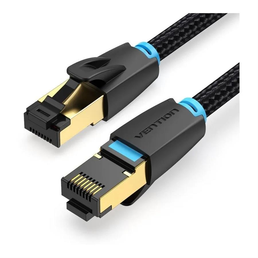 CABLE DE RED ETHERNET TRENZADO CAT8 3M PATCHCORD SFTP RJ45 VENTION