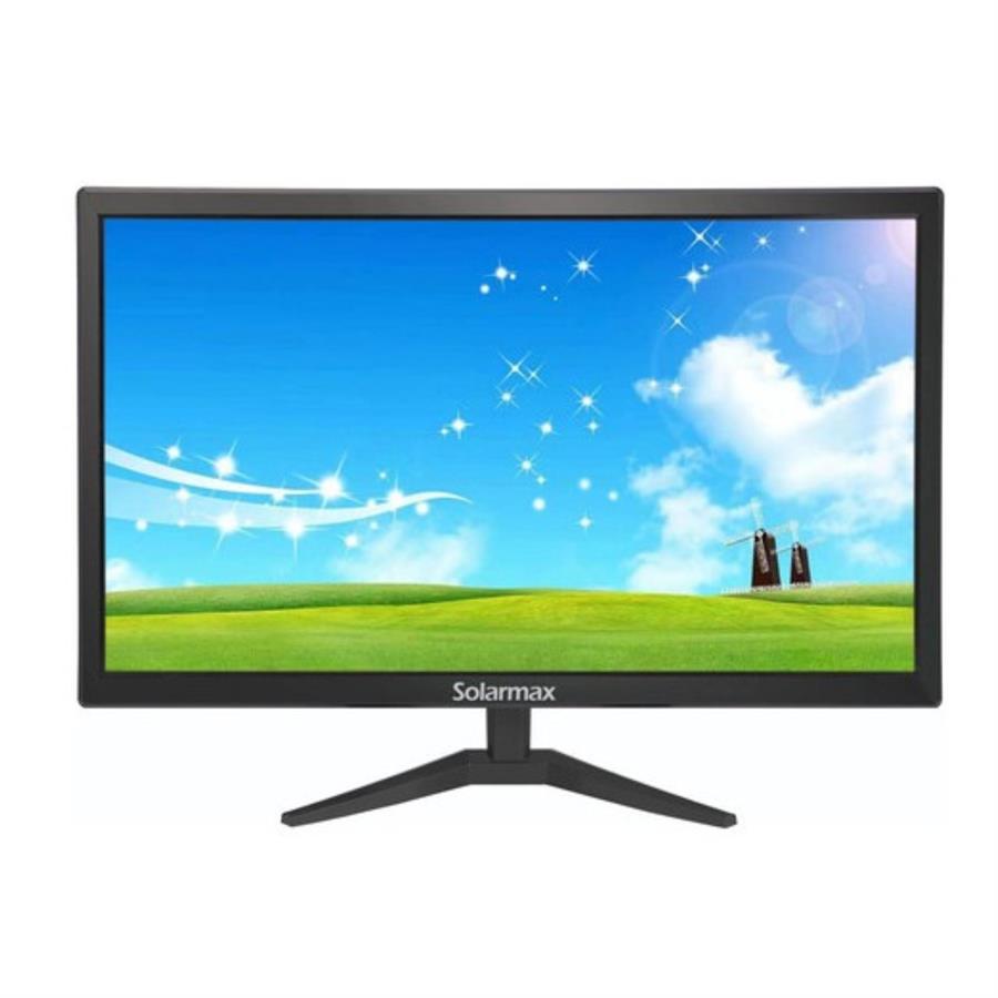 MONITOR 18.5" SOLARMAX HD VGA / HDMI NEGRO