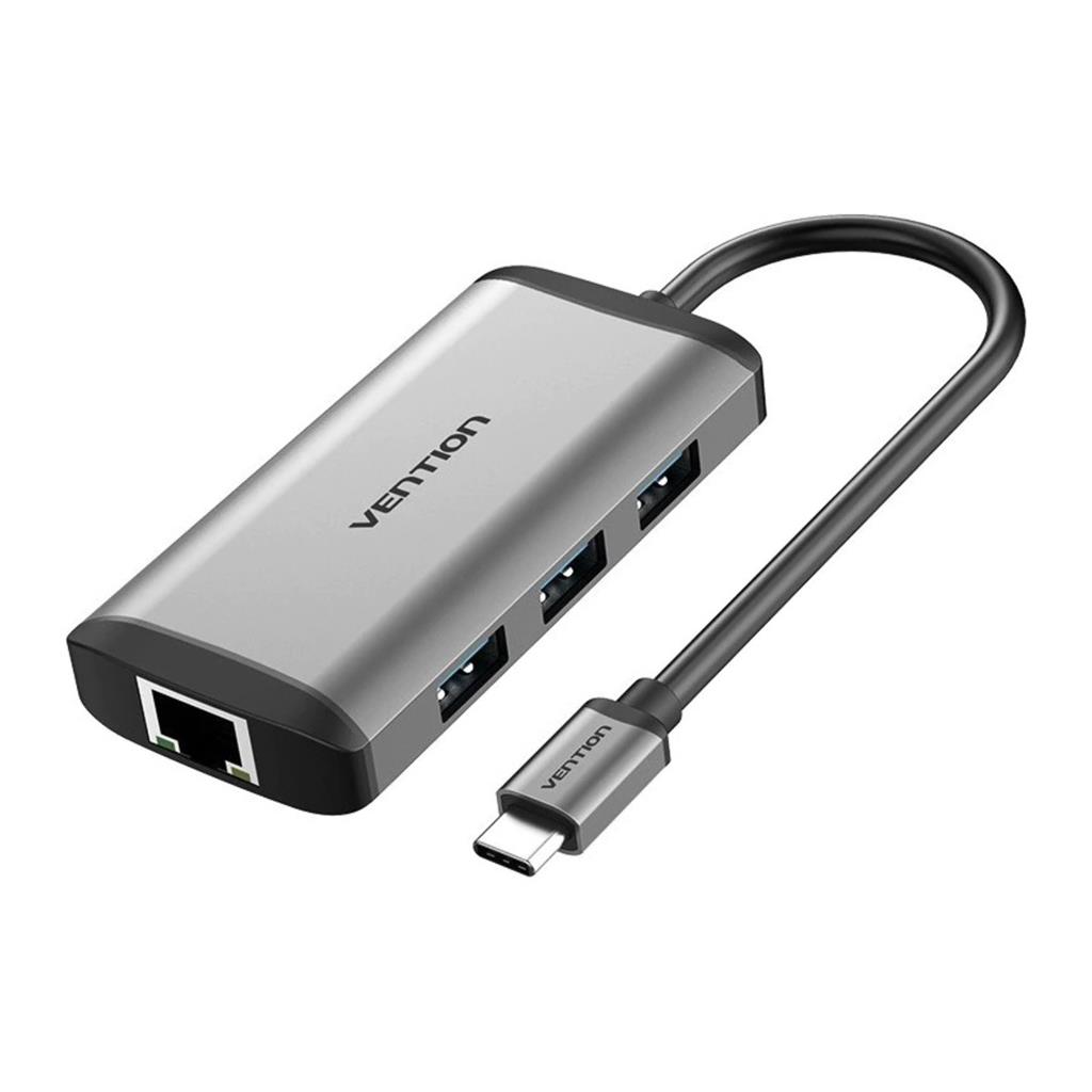 HUB ADAPTADOR MULTIPUERTO 6 EN 1 USB-C HDMI USB-A 3.0 VENTION