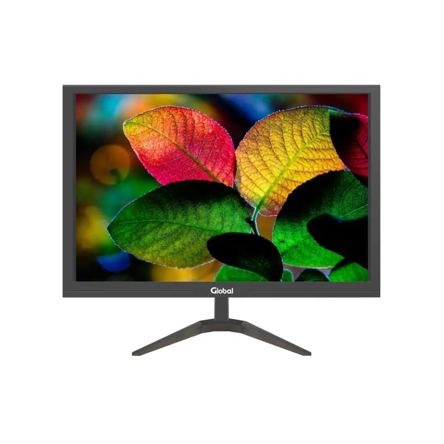 Monitor Global 19" HD 60 Hz HDMI VGA MONI-OFFICE-19IHD Negro