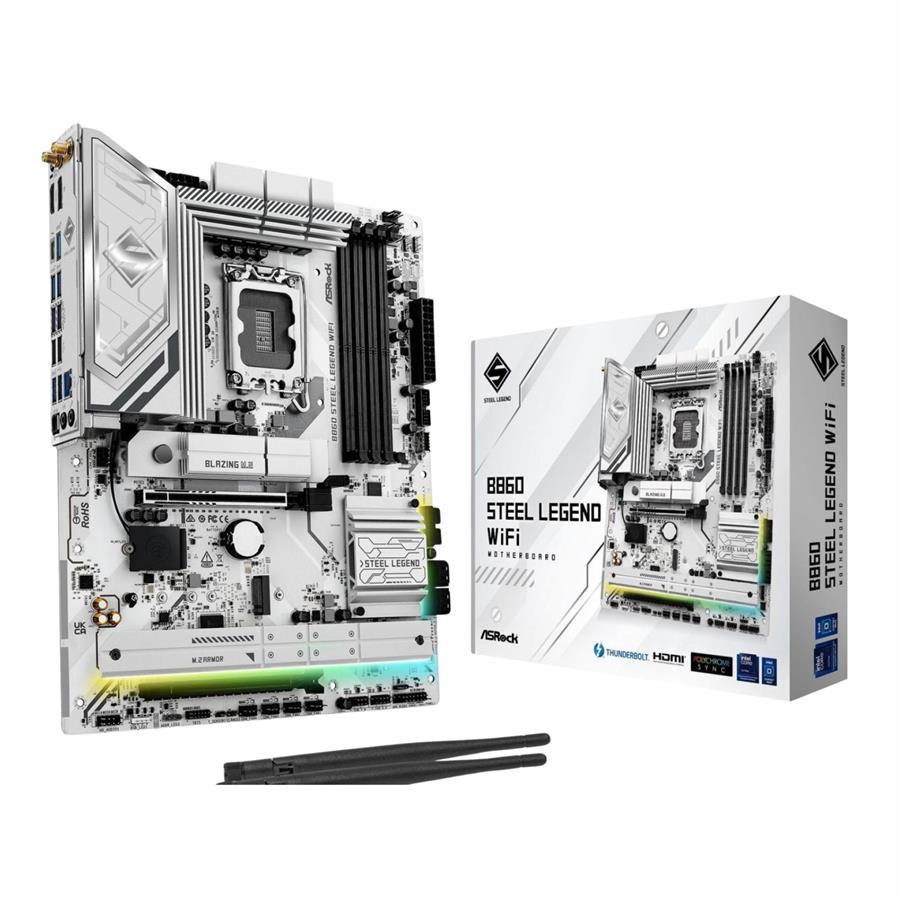Motherboard Asrock B860 Steel Legend Wifi Am5 Ddr5 Intel