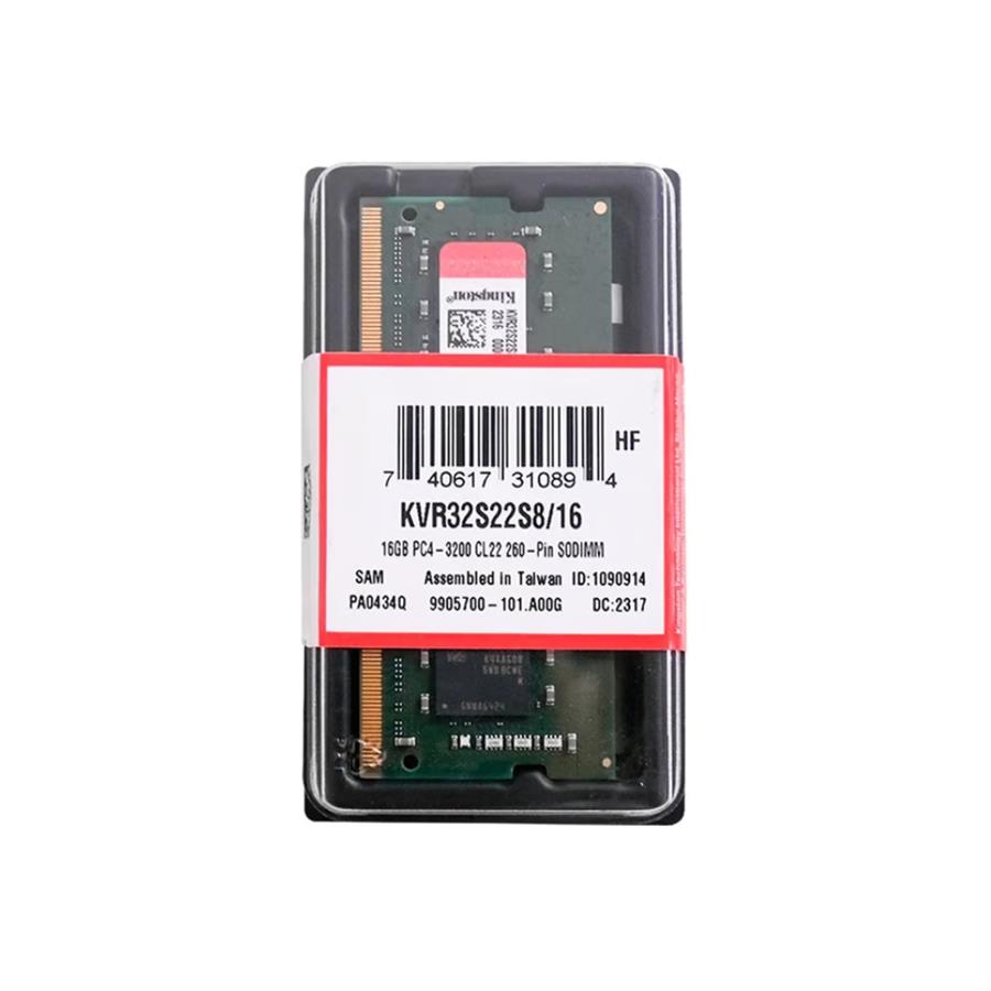 Memoria ValueRAM Kingston 16GB DDR4 3200Mhz CL22 SODIMM