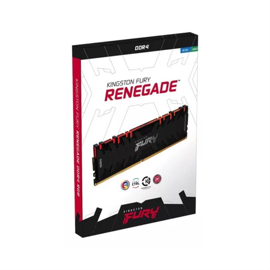 MEMORIA RAM KINGSTON FURY RENEGADE 16GB X1 DDR4 3200MHZ RGB