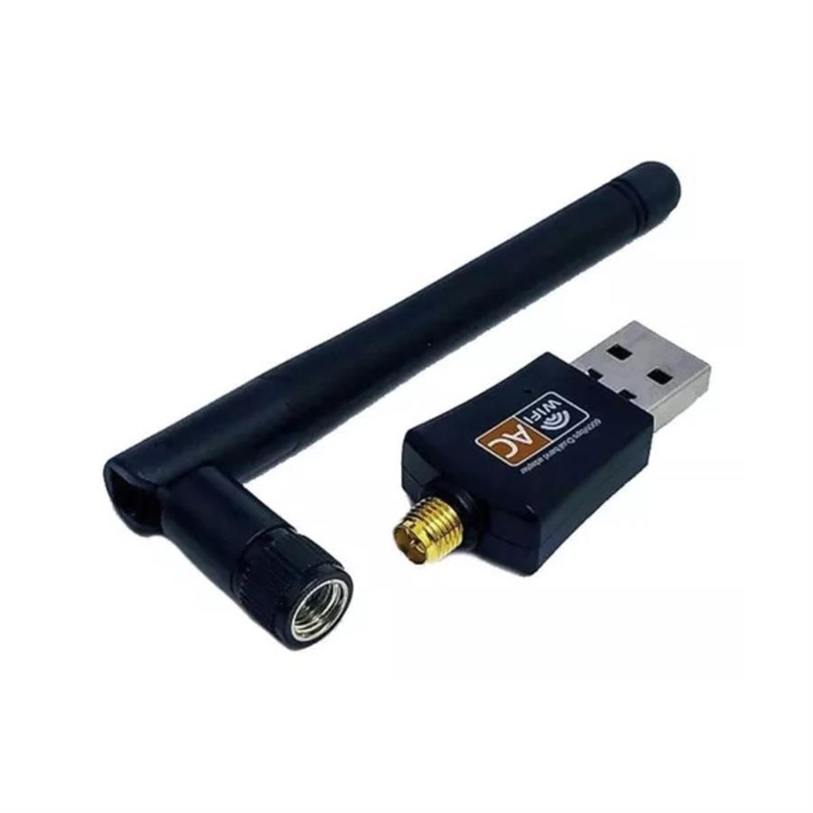 Adaptador USB Wifi Dual Band 600mbps Con Antena Int.Co