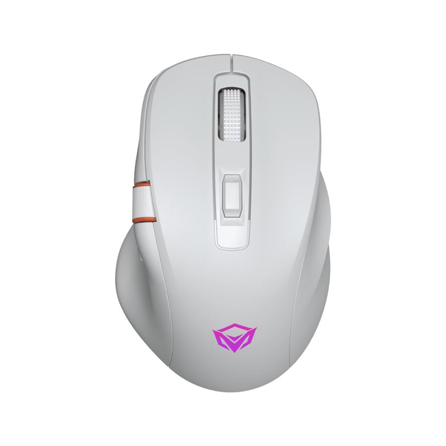 Mouse Gamer Inalambrico RGB Meetion GW32 Bluetooth White