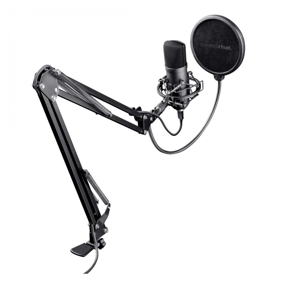 Microfono Gaming TRUST Emita Plus C/ Brazo GXT252+