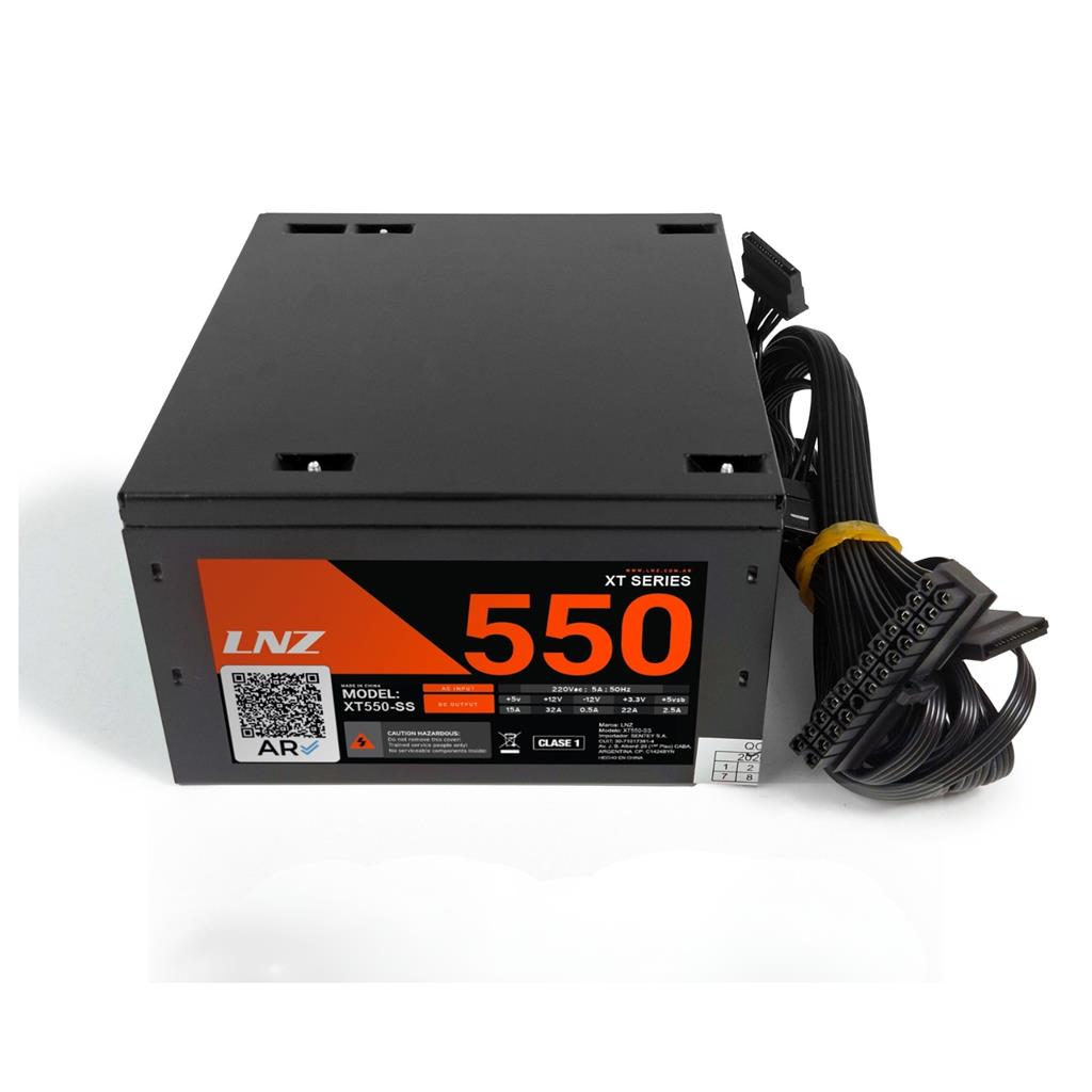 Fuente de Alimentacion LNZ XT550-SS 550W Cables Largos