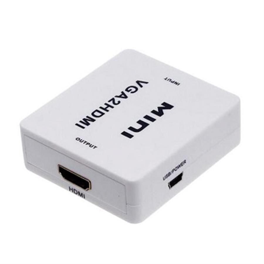 Adaptador VGA H -HDMI H C/ Audio Y Power Sin Cable Int.Co