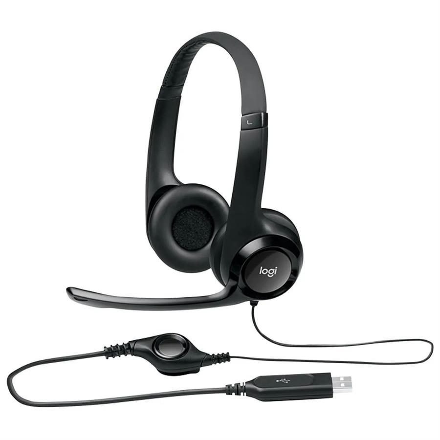 Auricular Logitech H390 USB Negro