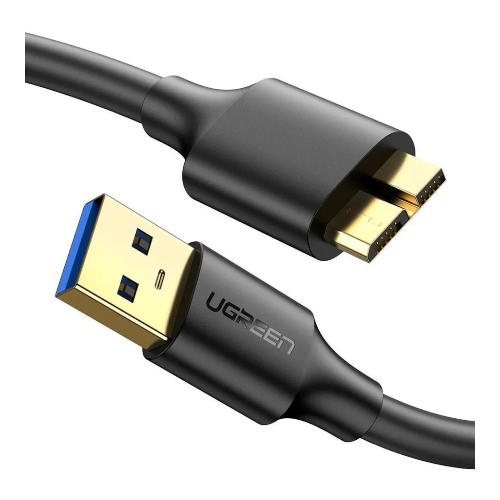 CABLE PARA DISCOS RIGIDOS USB 3.0 A MICRO B 1M 5GBPS UGREEN