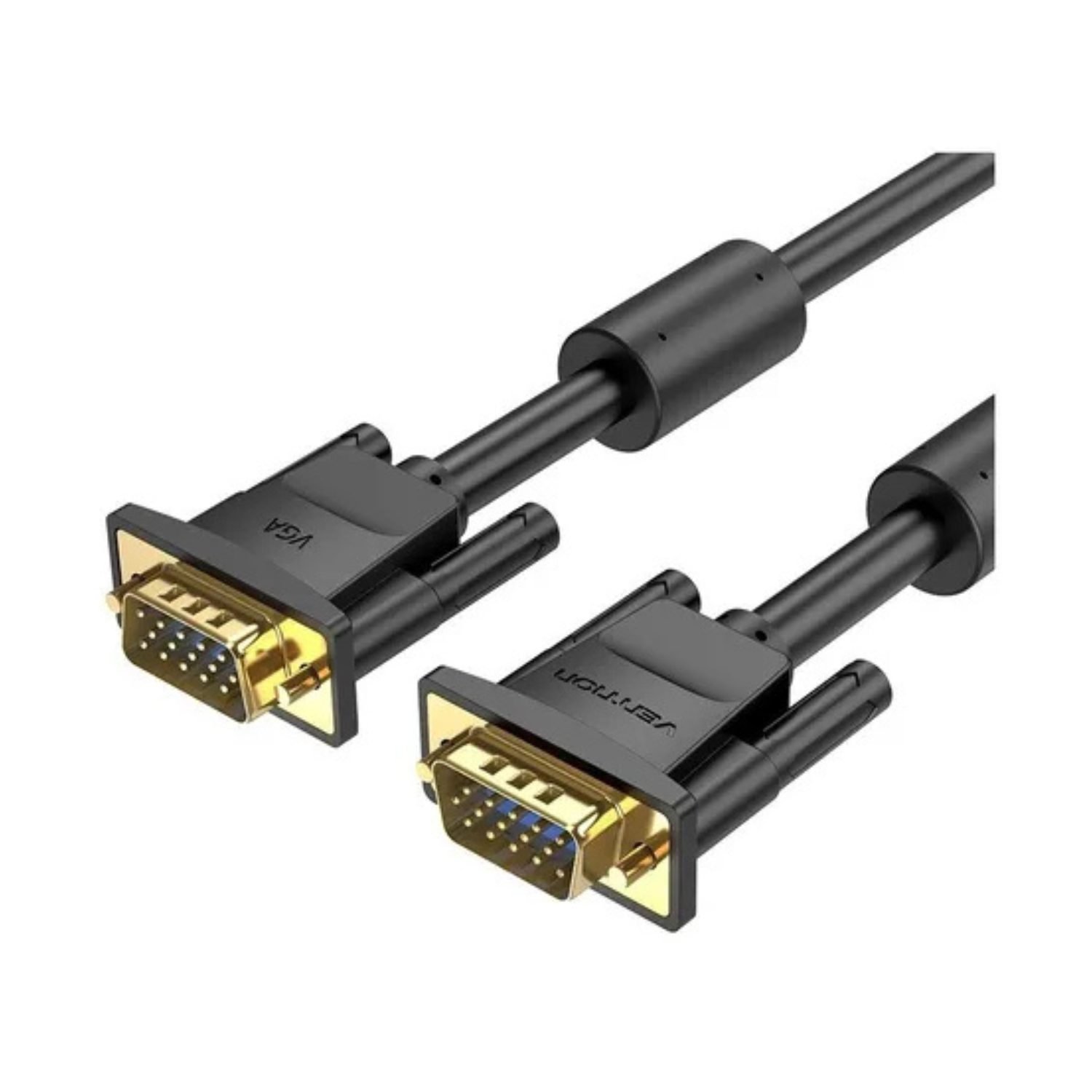 CABLE VGA 2M MONITOR VIDEO CON FILTRO DE FERRITE VENTION