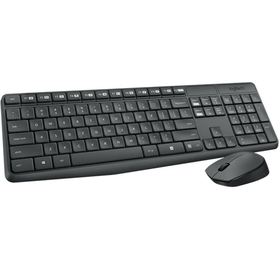 Combo Inalambrico Logitech MK235 Wireless Mouse y Teclado Español