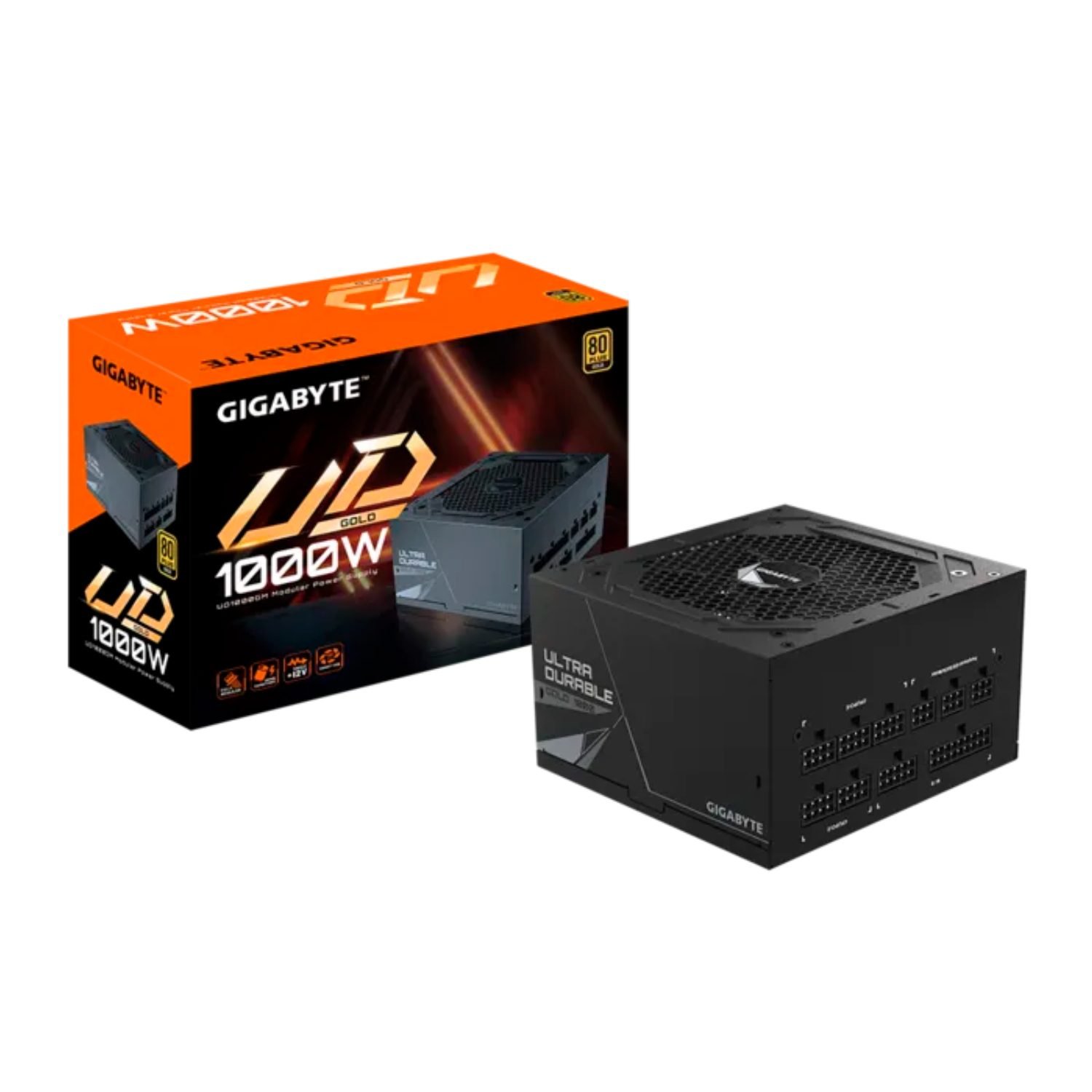 FUENTE GIGABYTE UD 1000W 80 PLUS GOLD PG5 V2 MODULAR POWER SUPPLY