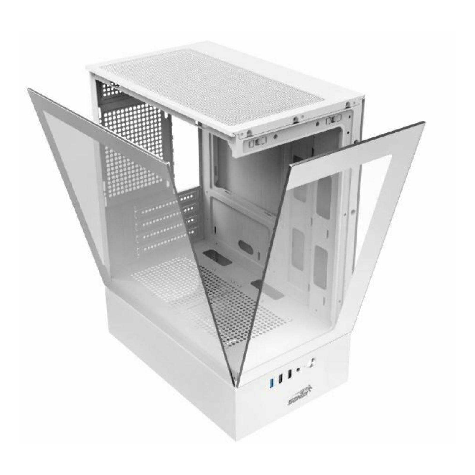 GABINETE SENTEY H10 WHITE VIDRIO TEMPLADO S/ COOLER