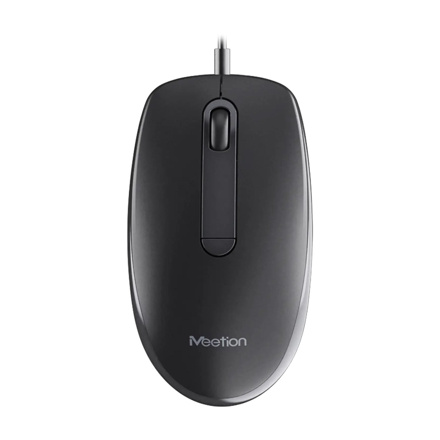 MOUSE MEETION M100 USB NEGRO OFICINA